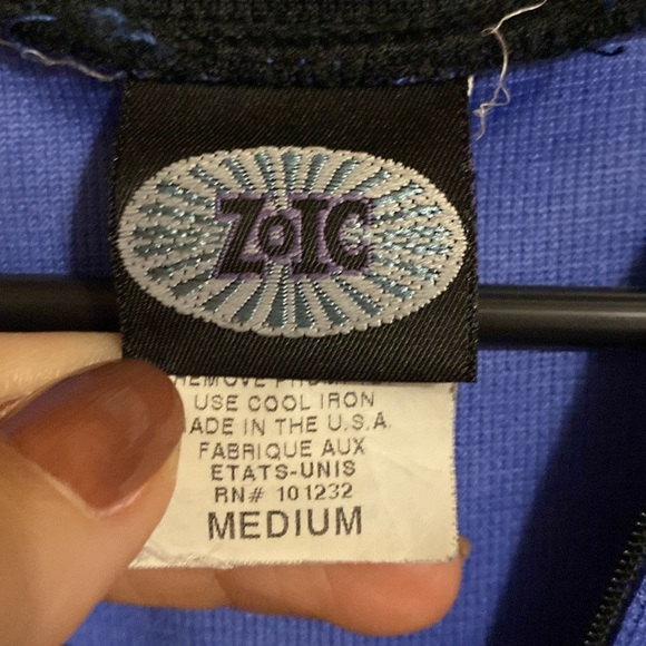 Zoic quarter zip running/biking shirt size medium - Picture 3 of 6